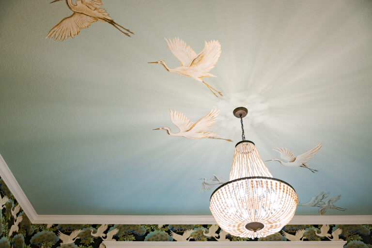 Nature-Inspired Ceiling & Lighting