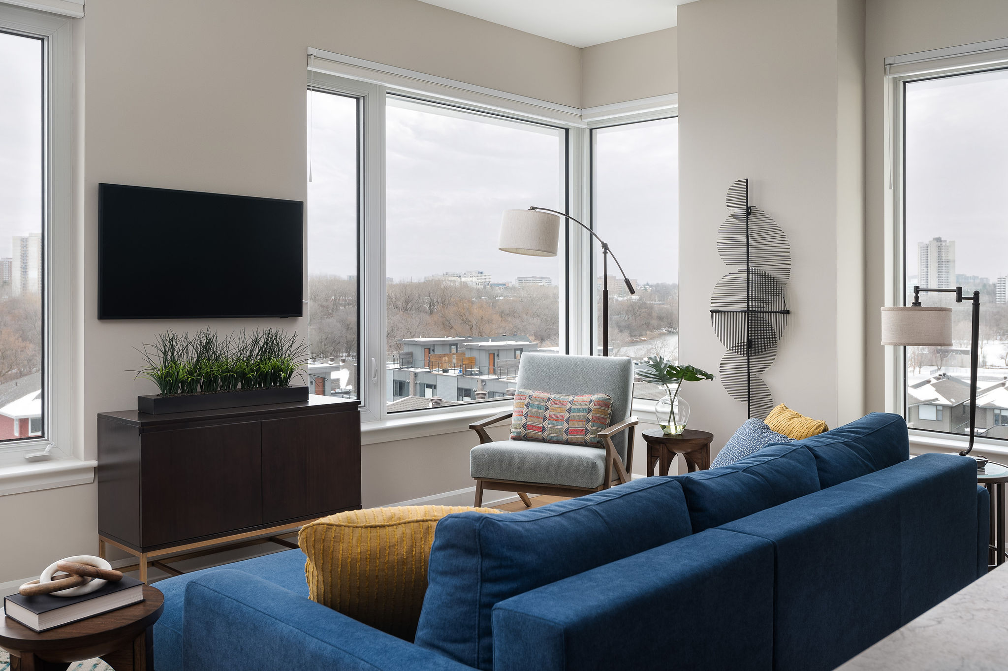 River Terrace Ottawa Open Concept Living Room