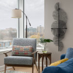 River Terrace Ottawa Open Concept Living Room with Accent Chair